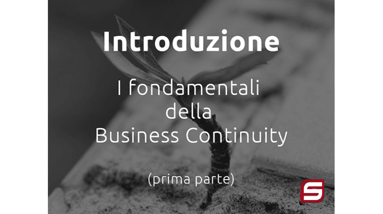 Business Continuity