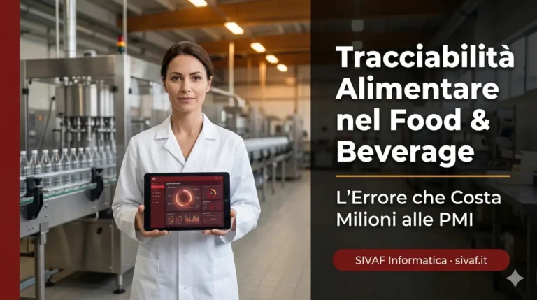 Tracciabilità Alimentare nel Food & Beverage: L'Errore che Costa Milioni alle PMI — sivaf.it