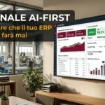 Gestionale AI-first per PMI manifatturiere italiane: dashboard intelligente siERP