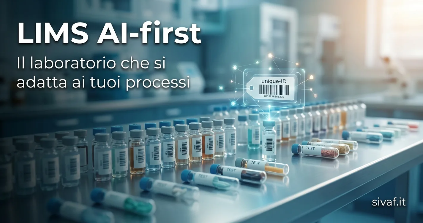 Software LIMS AI-first per il laboratorio di controllo qualità di una PMI manifatturiera