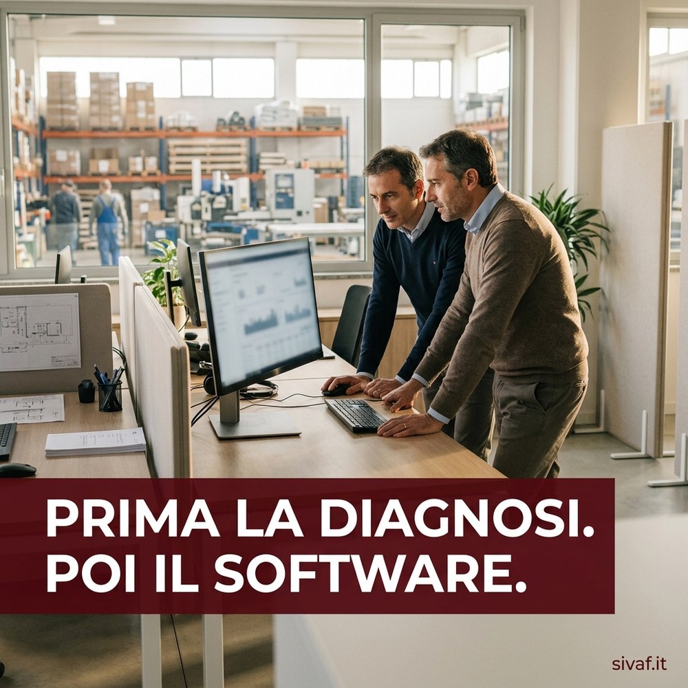 Consulenza SIVAF per scegliere il WMS giusto per una PMI manifatturiera
