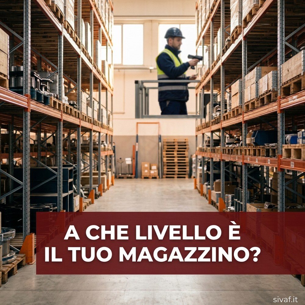 Confronto WMS per PMI manifatturiere: i tre livelli di maturità del magazzino