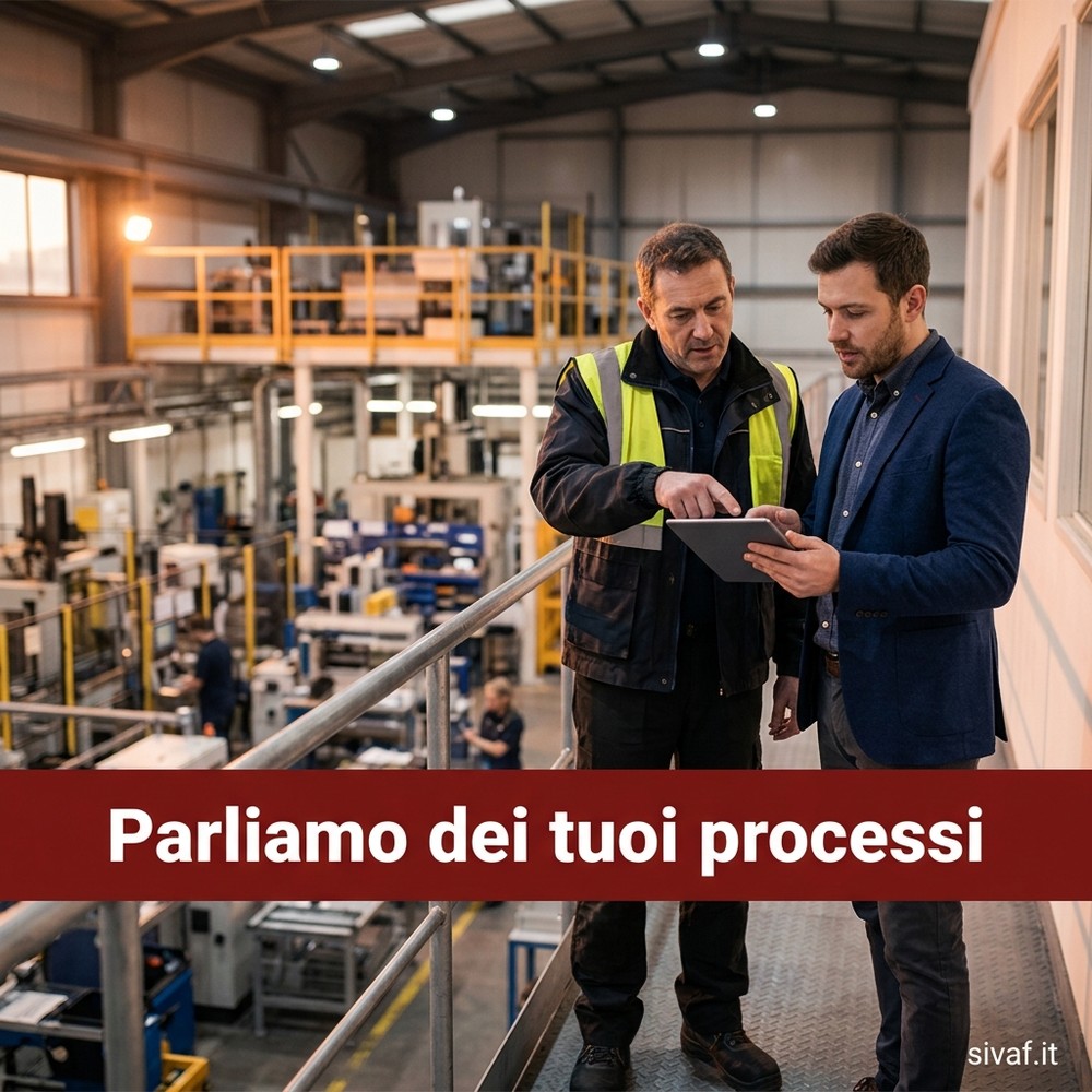 Assessment gratuito per scegliere l&rsquo;ERP per PMI manifatturiere con SIVAF