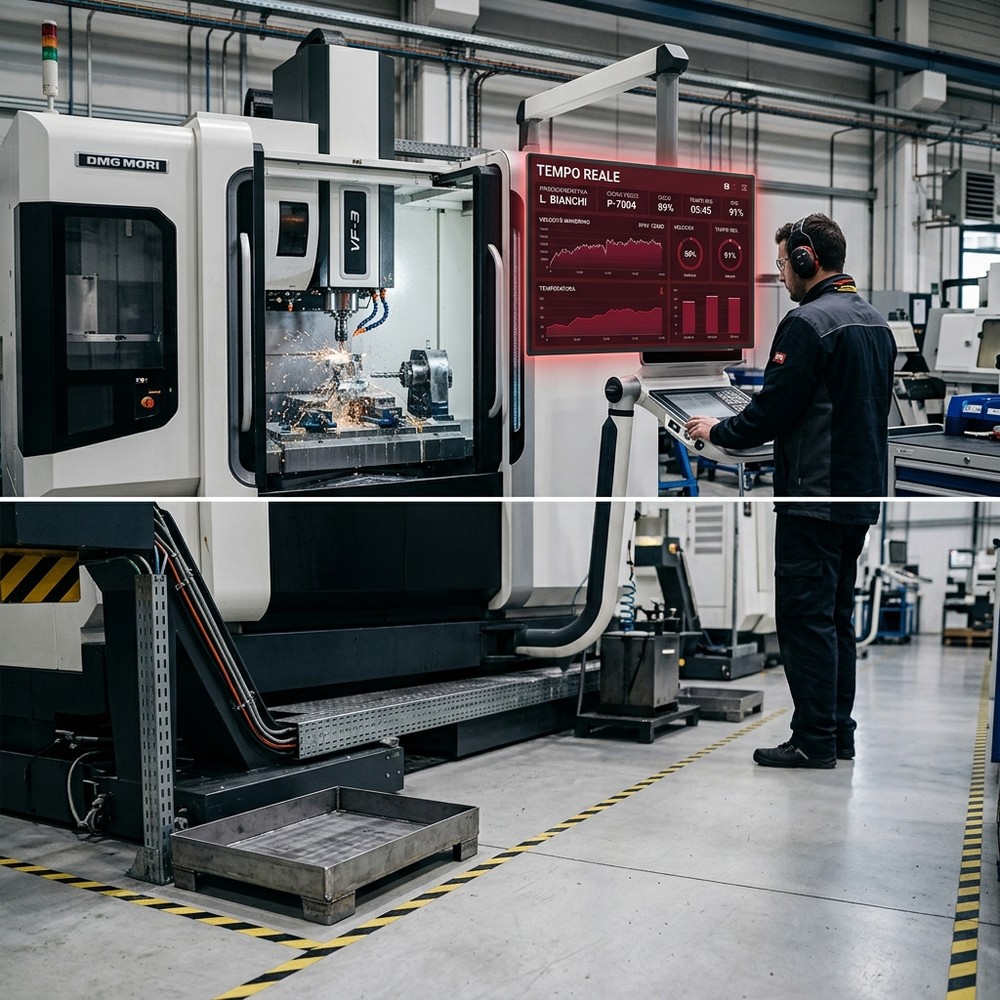 Controllo produzione in tempo reale con siMES per PMI manifatturiere